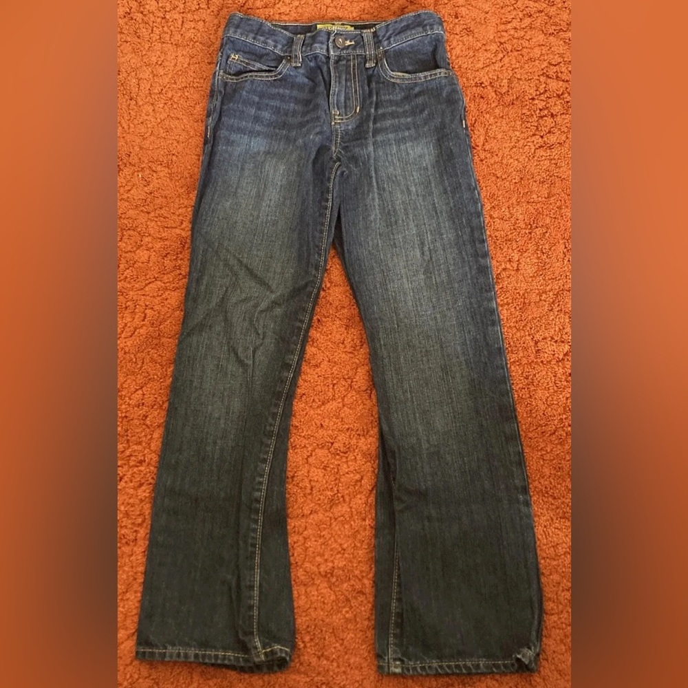 Old Navy Straight Adjustable Waisted Jeans Kids Size 10.